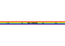 Rainbow Pride Pattern Fabric Bracelets