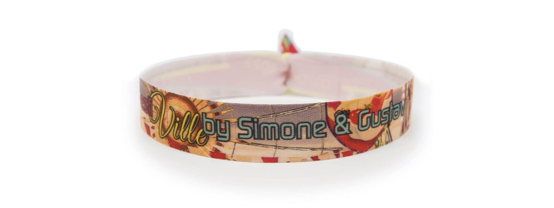 Fabric wristbands "Festi-Ville"