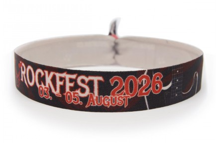 Armbänder zum Rock-Festival