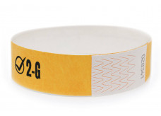 2G bracelet made from Tyvek