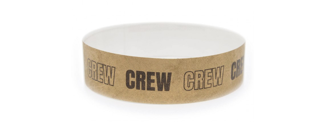 Wristband one-colour print - CREW
