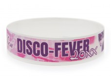 Wristband with Colour Printing - Disco-Fever
