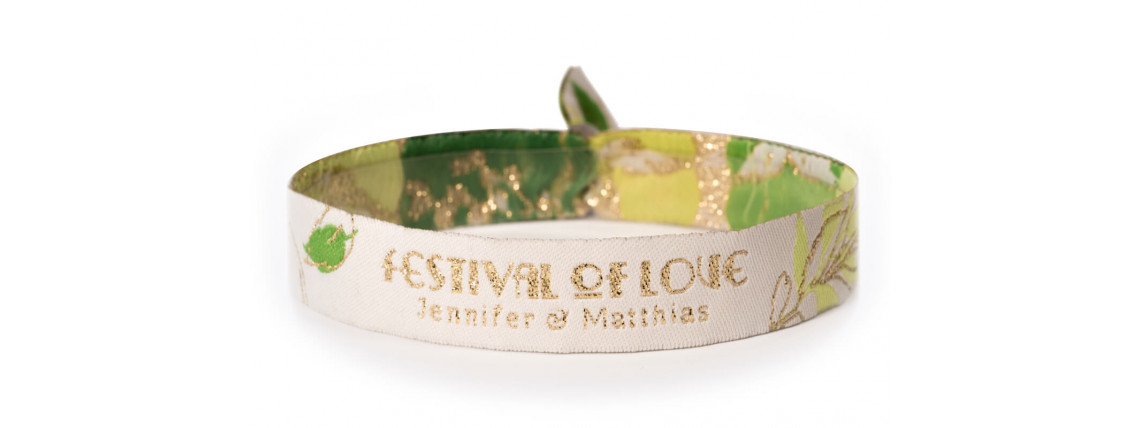 Woven bracelet - Festival of Love