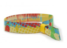 Woven wristband "Beachparty"