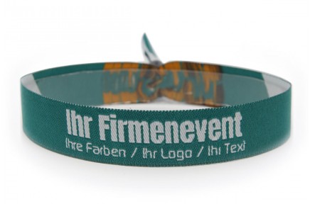 Gewebtes Armband für Firmenevents