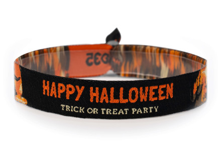 Gewebtes Armband - Halloween Trick and Treat 