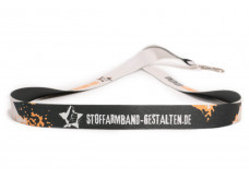 Design your own lanyard - colored back